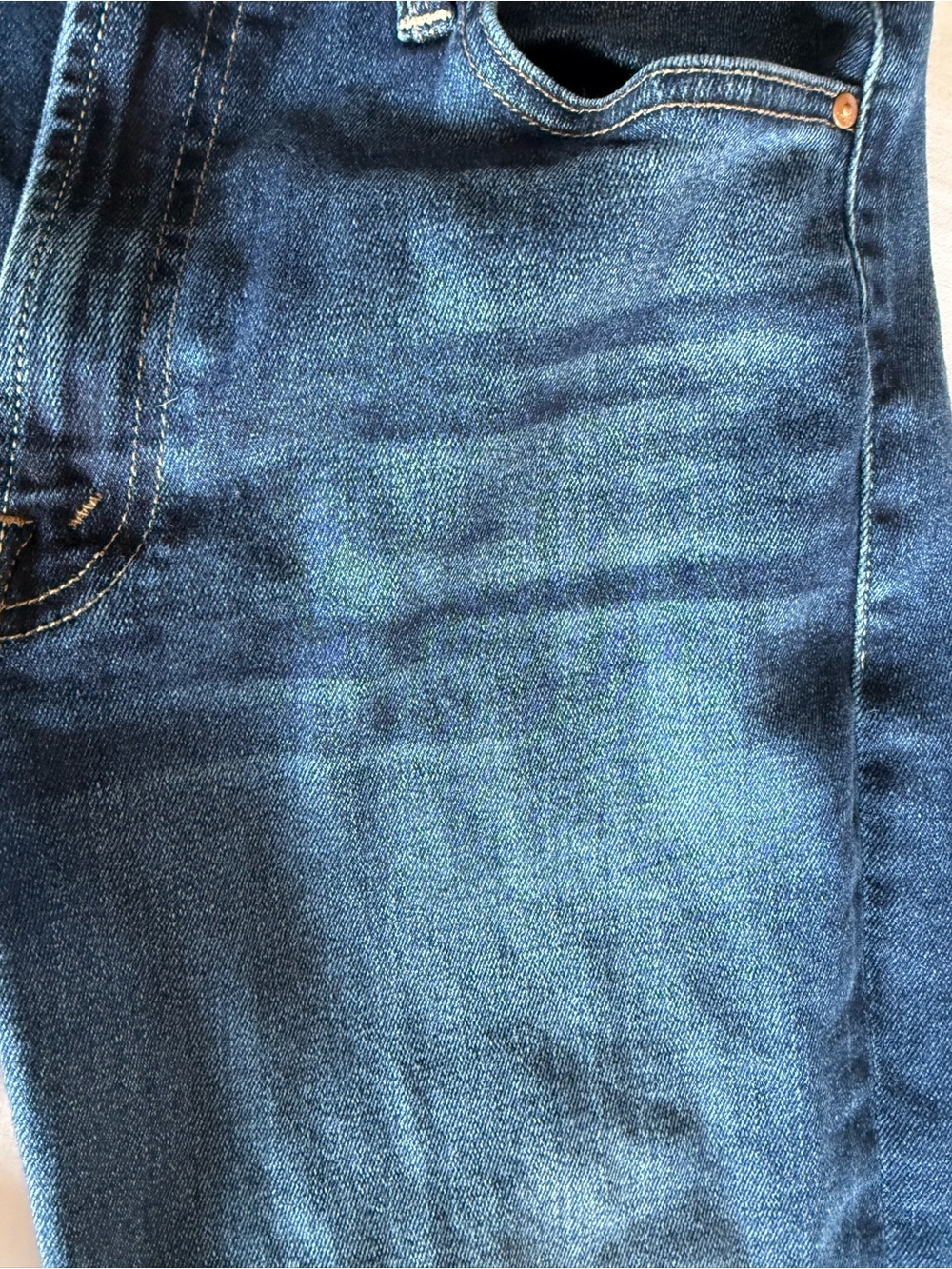 MOTHER Rambler Mid Rise Straight Leg Ankle Fray Jeans Size 28 - Picture 13 of 16
